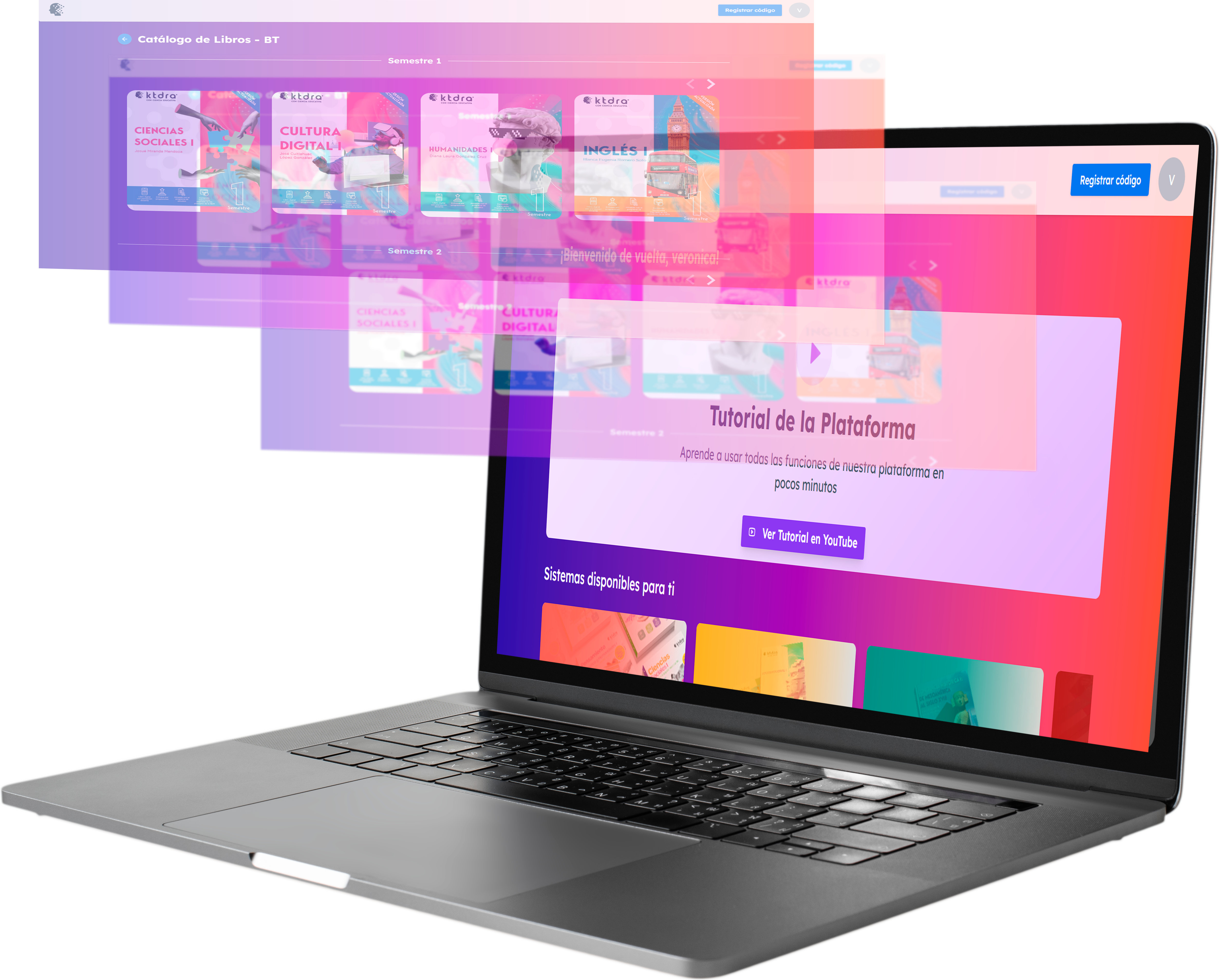 Vista previa de la plataforma digital